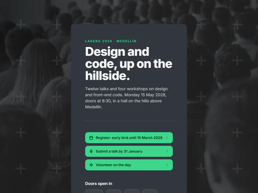 Ladera — Design Conference