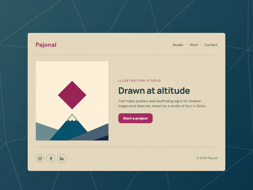 Pajonal — Illustration Studio